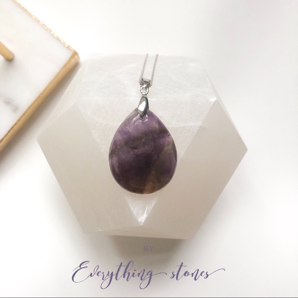 Natural Luxury Amethyst Necklace